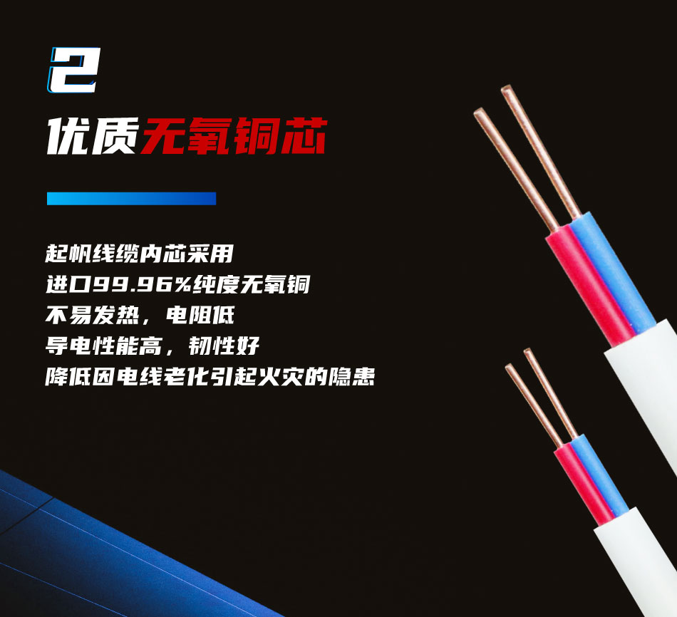 BVVB两芯电线 扁平护套硬线(图3)